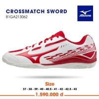 Giày bóng bàn Mizuno Crossmatch Sword trắng đỏ 2021